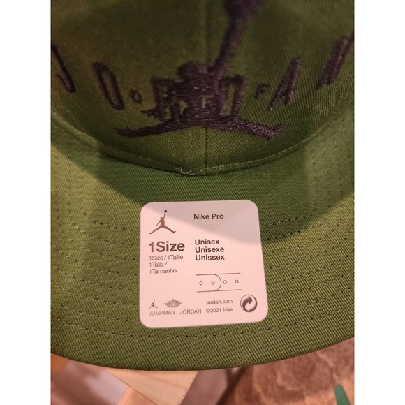 Jordan Off White Green Snapback - Picture 8 of 8